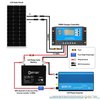 Mighty Max Battery Monocrystalline Solar Panel, 100 W, 12V, MC4 MAX3990191